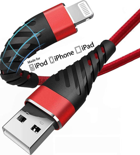 (2 Pack) Long Iphone Charger 10Ft for [Mfi Certified], 10 Foot Lightning Cable Fast Charging Cord 10 Feet for Iphone 13/12/12 Pro/11/11 Pro/11 Pro Max/Xs/Xs Max/Xr/X/8/8 Plus/7/7 Plus/6 Plus