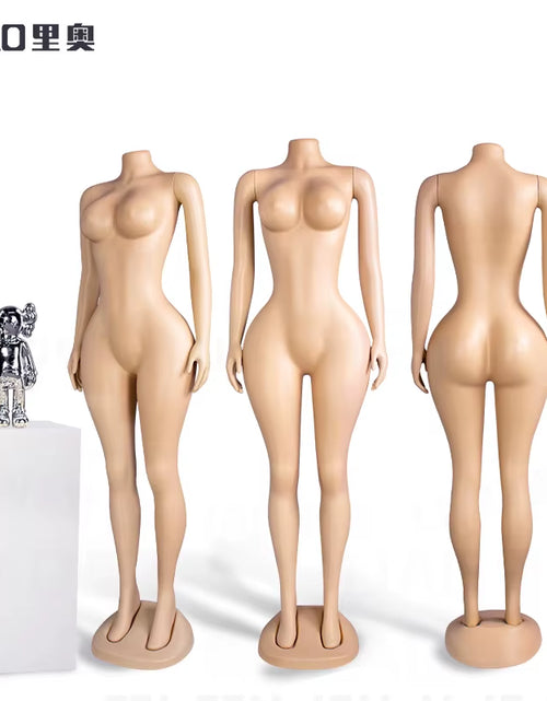 Load image into Gallery viewer, Cheap BBL Female Mannequins Plastic Big Bust Big Ass Woman Dummy Fashion Garments Display
