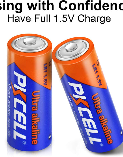 Load image into Gallery viewer, 20 Counts 1.5V LR1/MN9100/E90/N Size Alkaline Batteries,Leak-Proof Batteries,High Performance and Powerful Batteries,Suitable for All Kinds of Electronic Equipment
