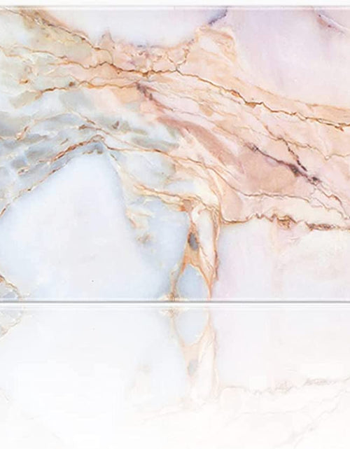 Load image into Gallery viewer, Large Gaming XXL Mouse Pad, Oversized Extended Mouse Mat Pink Marble Desk Pad Keyboard Pad (31.5"X11.8"X0.12") Non-Slip Rubber Stitched Edges(Marble)
