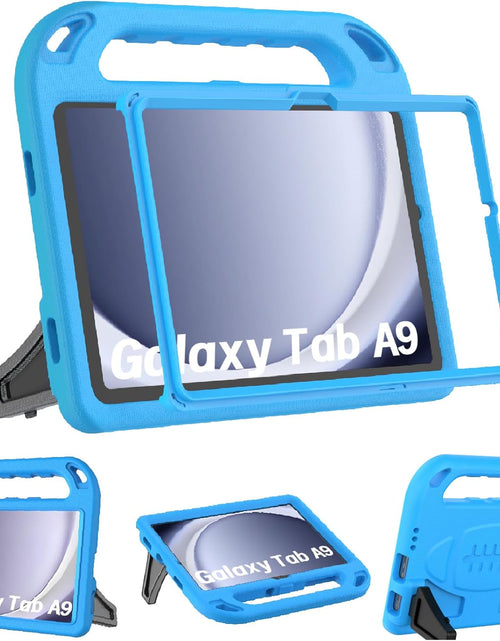 Load image into Gallery viewer, Kids Case for Samsung Galaxy Tab A7 Lite 8.7 Inch 2021(Sm-T220/T225),Tab A7 Lite Case with Built-In Screen Protector, Shockproof Handle Stand Kids Case for Samsung Galaxy Tab A7 Lite 2021 - Blue
