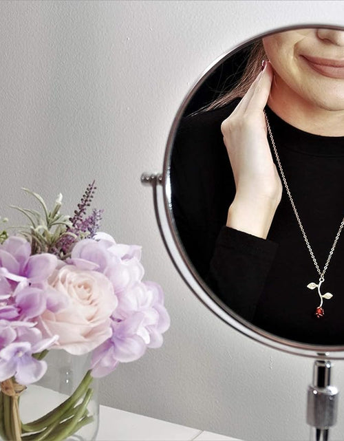 Load image into Gallery viewer, Necklaces for Women, Gold Necklace for Women Rose Necklace with Pendant, Aesthetic Necklace, Preppy Jewelry, Trendy Jewelry, Cute Necklaces for Teen Girls and All Women Necklace
