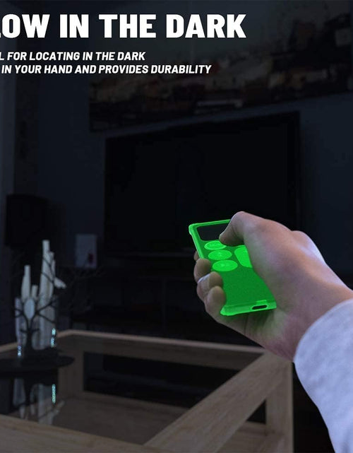 Load image into Gallery viewer, Protective Case Compatible for Apple TV 4K/4Th/Hd Siri Remote (1St Generation) - Lightweight [Anti Slip] Shock Proof Silicone Cover for Apple TV Siri Remote Controller (Green Glow in the Dark)
