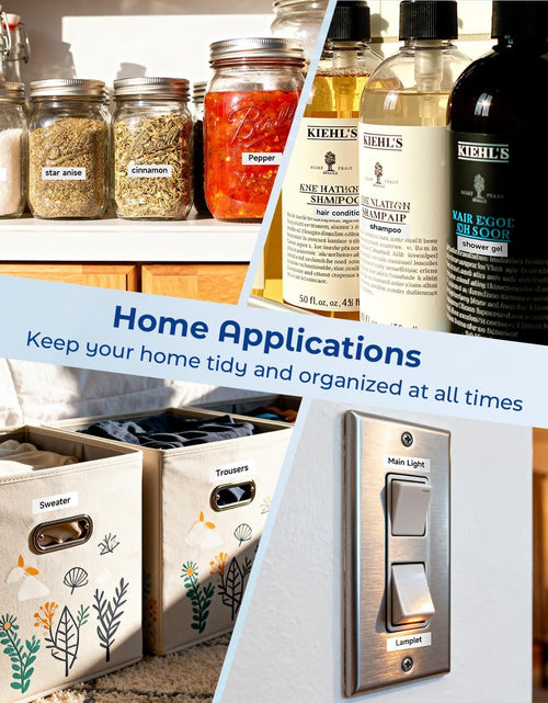 Load image into Gallery viewer, Compatible Label Tape Replacement for Brother P Touch M Tape M231 MK231 MK-231 12Mm 0.47 Inch to Use with Brother P Touch PT-M95, PT-90, PT-70, PT-65, PT-85, Black on White, 26.2 Feet, 3-Pack
