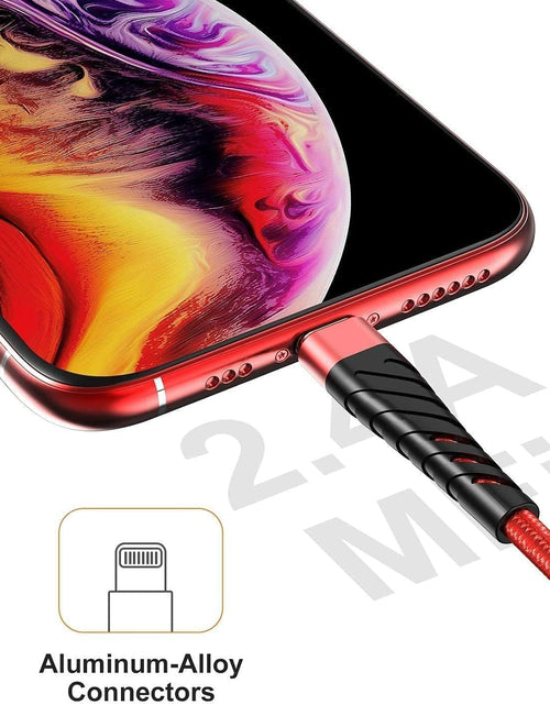 Load image into Gallery viewer, (2 Pack) Long Iphone Charger 10Ft for [Mfi Certified], 10 Foot Lightning Cable Fast Charging Cord 10 Feet for Iphone 13/12/12 Pro/11/11 Pro/11 Pro Max/Xs/Xs Max/Xr/X/8/8 Plus/7/7 Plus/6 Plus
