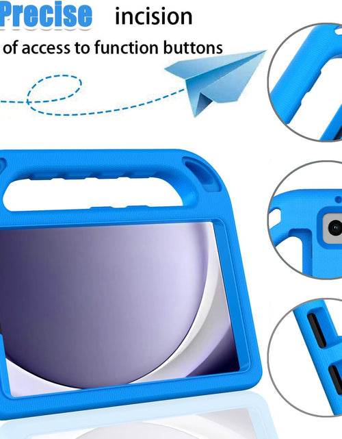 Load image into Gallery viewer, Kids Case for Samsung Galaxy Tab A7 Lite 8.7 Inch 2021(Sm-T220/T225),Tab A7 Lite Case with Built-In Screen Protector, Shockproof Handle Stand Kids Case for Samsung Galaxy Tab A7 Lite 2021 - Blue
