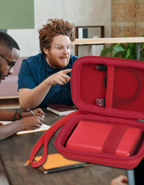 Load image into Gallery viewer, Hard Travel Case Replacement for Anker Powercore Speed 10000 10000Mah QC Charge 3.0 Portable External Charger Battery Power Bank (Red)
